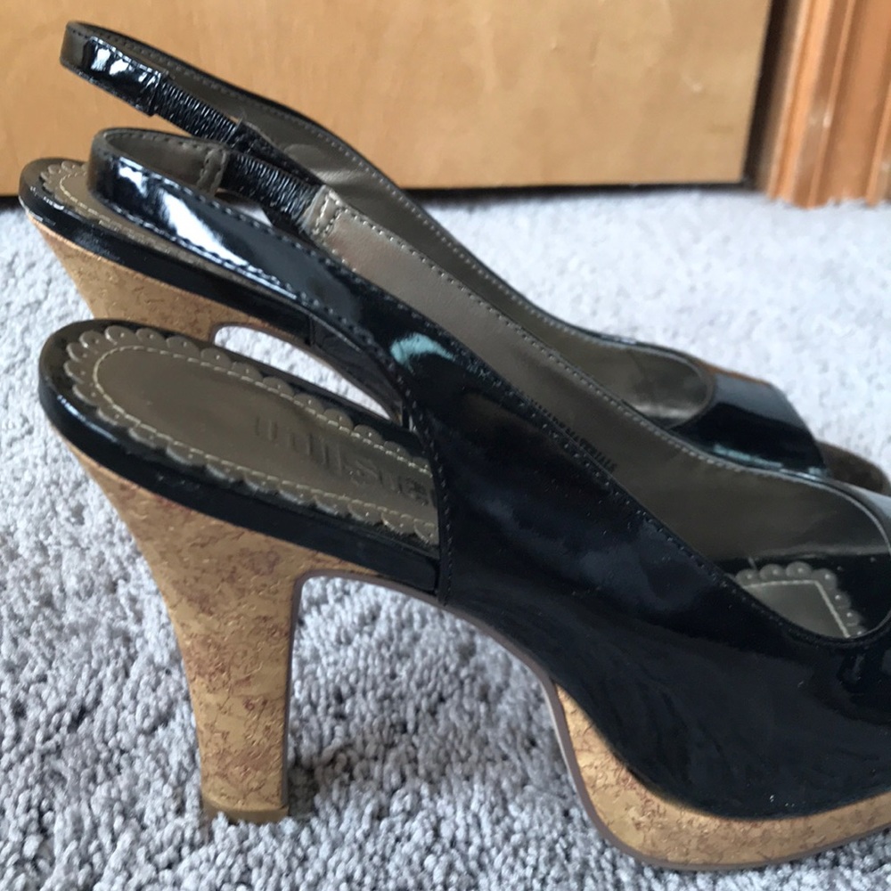 Women’s Black Patent Leather Dress Heels